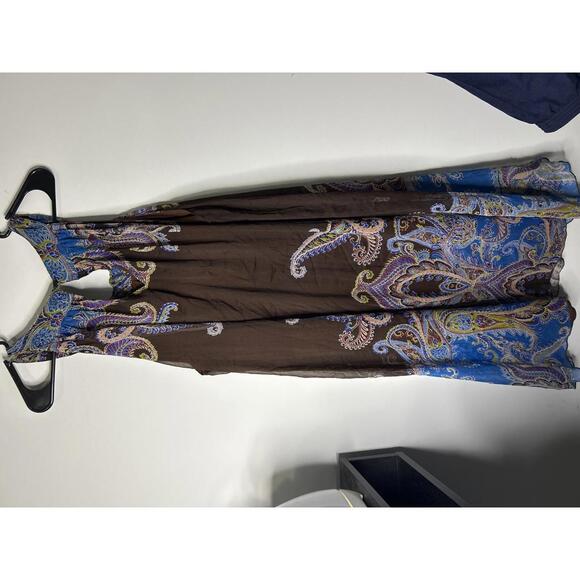 Mlle Gabrielle 1X Sleeveless Flowy Sundress - Picture 4 of 4